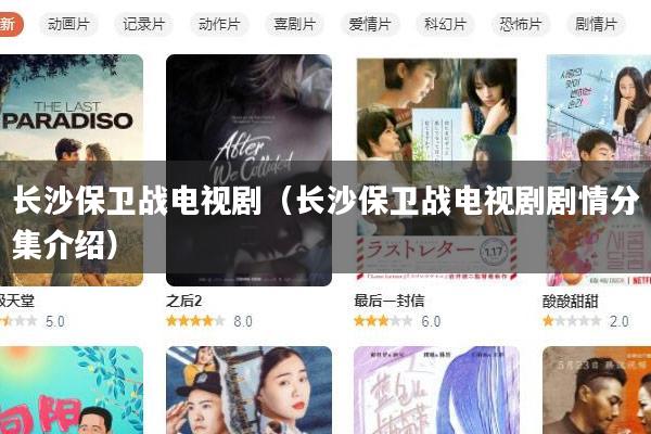 长沙保卫战电视剧（长沙保卫战电视剧剧情分集介绍）