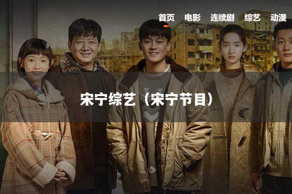 宋宁综艺（宋宁节目）
