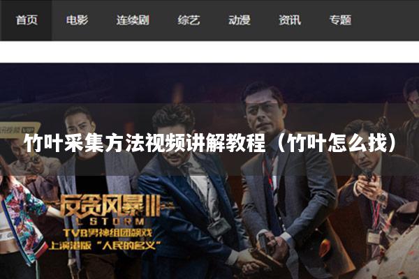 竹叶采集方法视频讲解教程（竹叶怎么找）