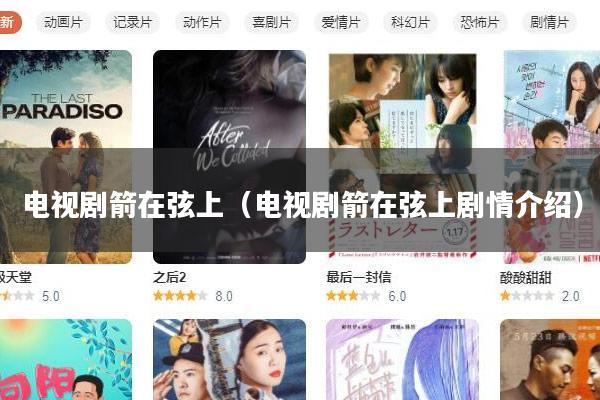 电视剧箭在弦上（电视剧箭在弦上剧情介绍）