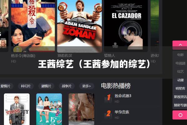 王茜综艺（王茜参加的综艺）