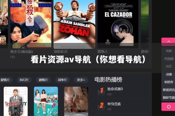 看片资源av导航（你想看导航）