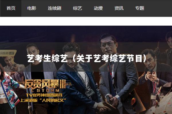 艺考生综艺（关于艺考综艺节目）